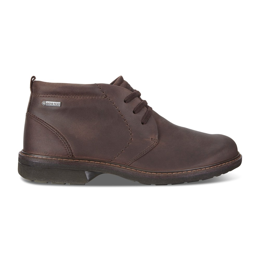 ECCO Mens Ankle Boots Brown - Turn - WDV-708921